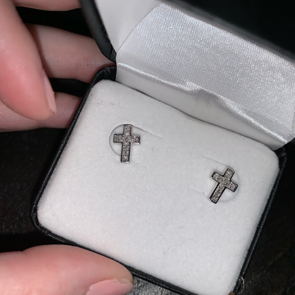 Diamond earrings